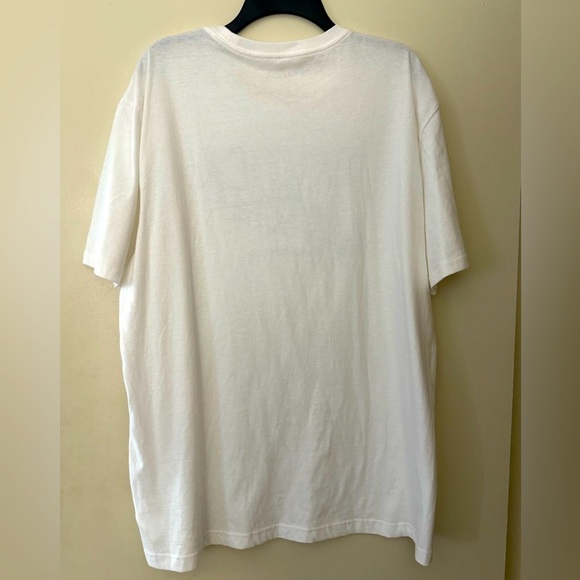 NAUTICA Men’s Graphic Fishing Short Sleeve White T-shirt. 100% Cotton. Size XL - Picture 2 of 6